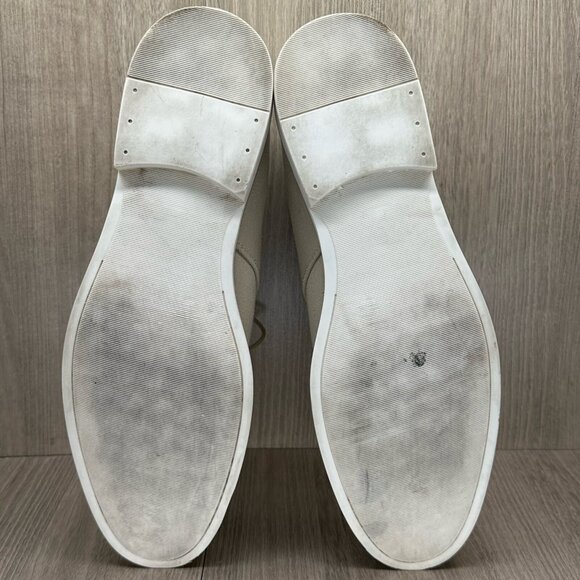 J.D. Fisk Boots Mens Size 10 Henri Desert Lace-Up Ankle Canvas Beige - Picture 11 of 12